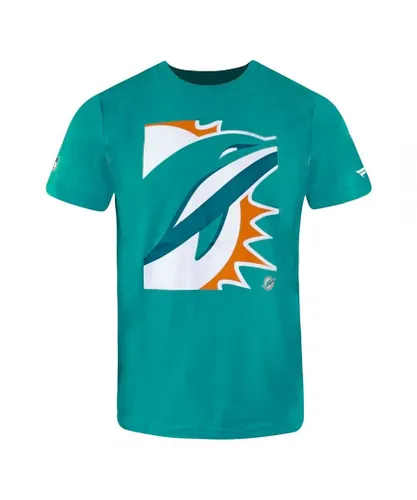 Fanatics NFL Miami Dolphins Mens T-Shirt - Green Cotton