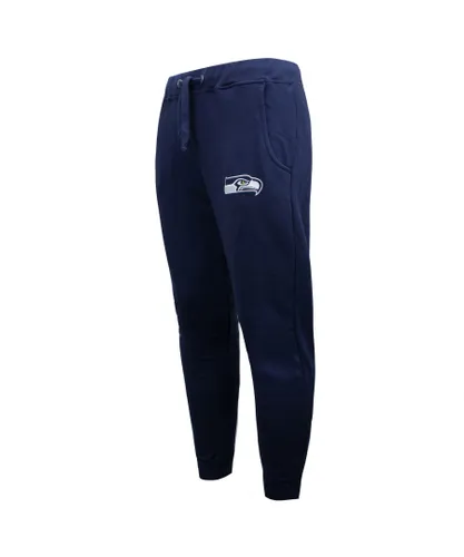 Fanatics NFL Seattle Seahawks Mens Track Pants - Navy Textile