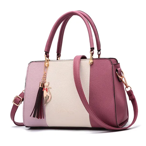 FANDARE Elegant Handbags with Pendant Women Purse Shoulder