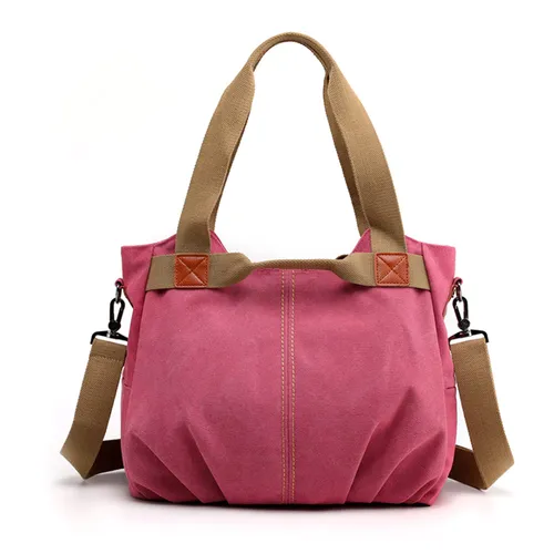FANDARE Women's Handbag Canvas Tote Bag Purse Handbag for