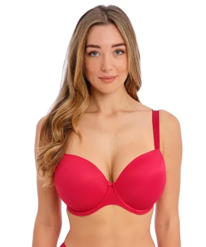 Fantasie Womens 2310 Smoothease Moulded T-Shirt Bra - Red