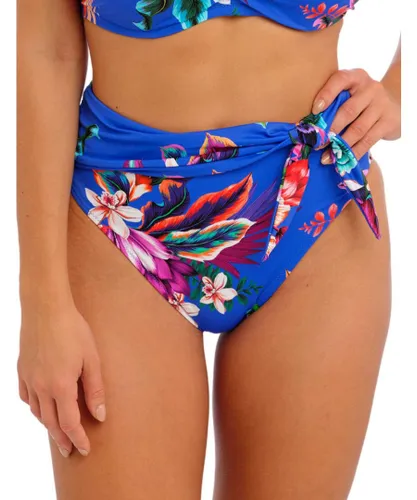 Fantasie Womens 501978 Halkidiki High Waist Bikini Brief - Multicolour Elastane