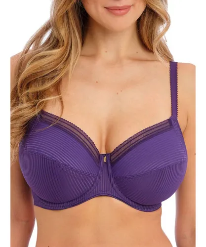 Fantasie Womens Fusion Full Cup Side Support Bra - Purple Polyamide