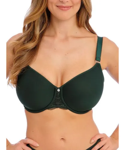 Fantasie Womens Reflect Moulded Spacer Bra - Green Polyamide