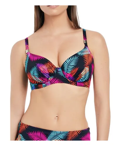Fantasie Womens Talamanca Gathered Bikini Top - Multicolour Nylon