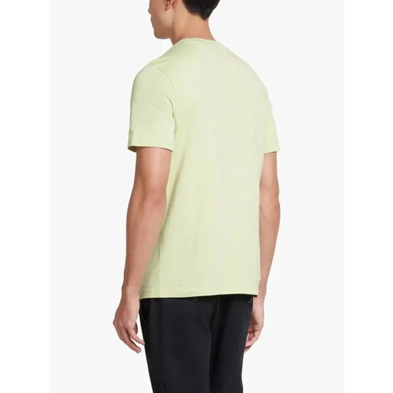 Farah Danny Regular Fit Organic Cotton T-Shirt - Lime Green - Male