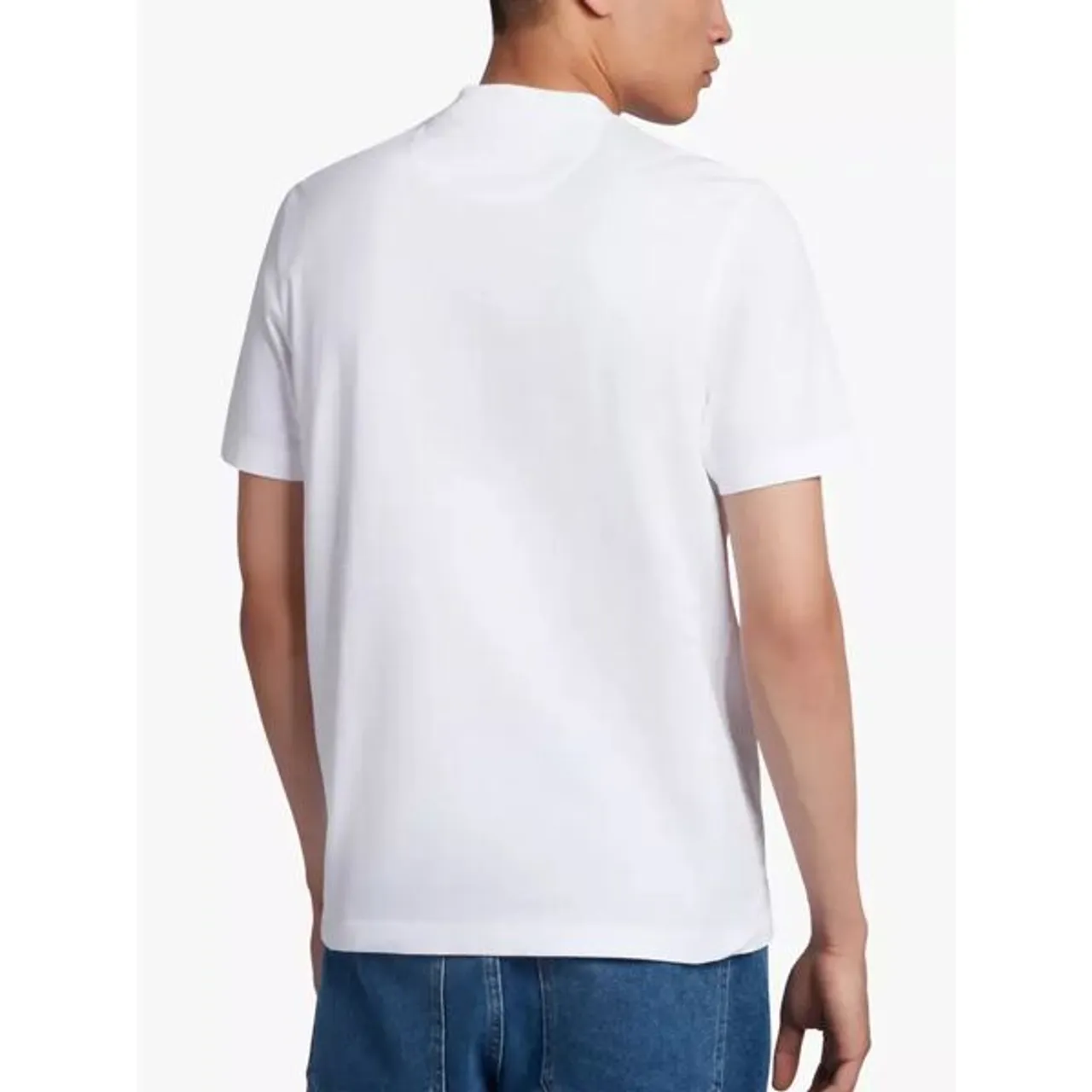 Farah Danny Regular Fit Organic Cotton T-Shirt - White - Male