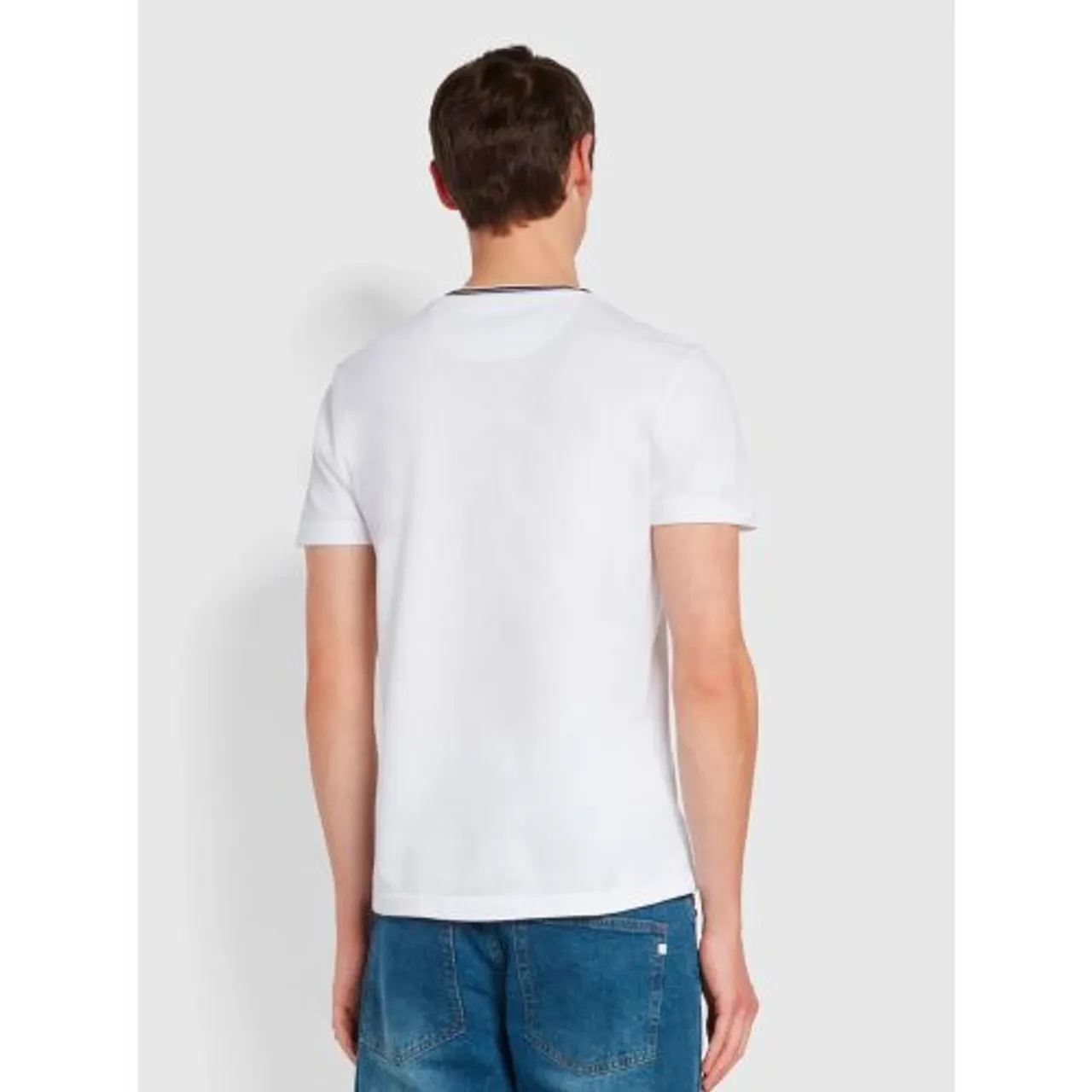 Farah White Meadows T-Shirt