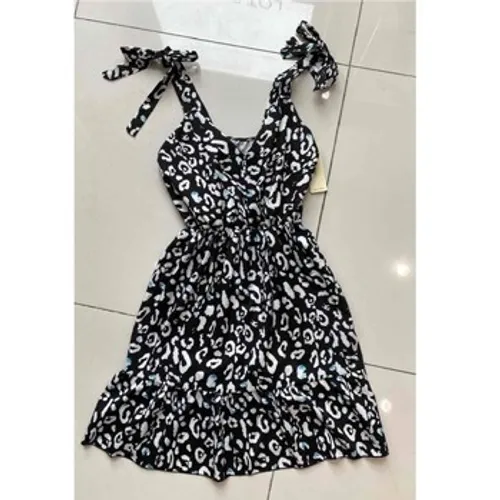 Fashion brands  5165-NOIR  women's Dress in Black