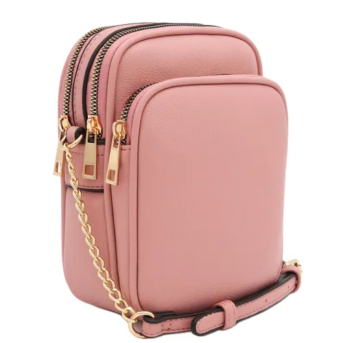 FashionPuzzle Multi Pocket Casual Crossbody Bag