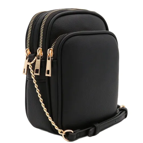 FashionPuzzle Women's Multi Pocket Casual Crossbody Bag