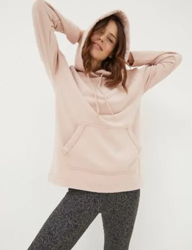 Fatface Womens Cotton Hoodie - XS - Pink, Pink