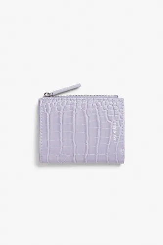 Faux leather wallet - Purple