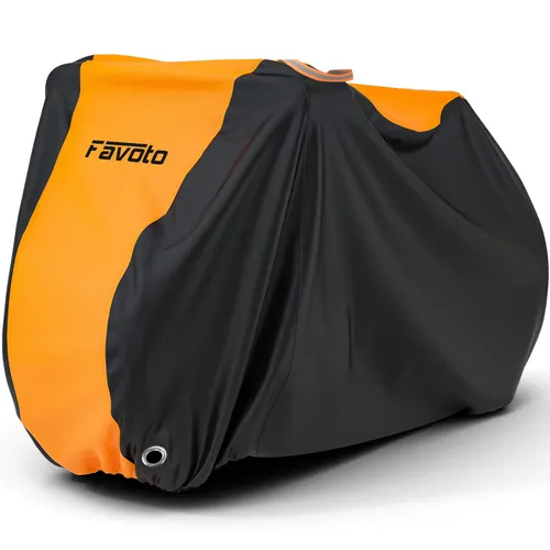 Favoto Bike Cover Waterproof Outdoor Bicycle Cover for 2-3