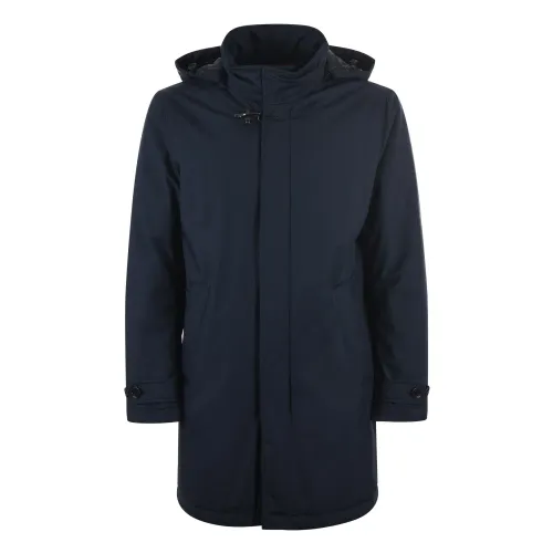 Fay , Blue Coats for Women ,Blue male, Sizes:
