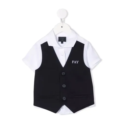 Fay , Divers Shirts for Boys ,Multicolor male, Sizes: