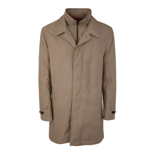 Fay , Morning Double Front Technical Jacket ,Brown male, Sizes: