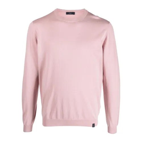 Fay , Pink Sweaters ,Pink male, Sizes: