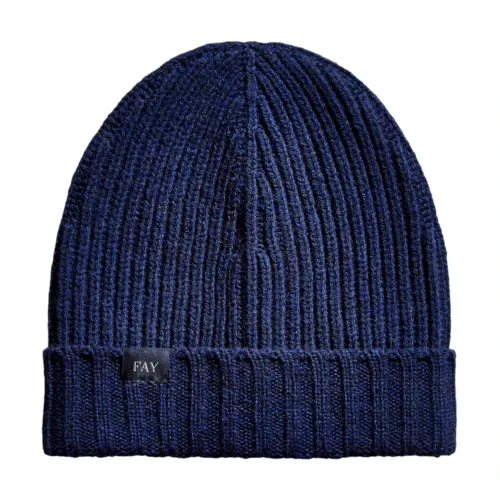 Fay , Stylish Hats Collection ,Blue male, Sizes: ONE