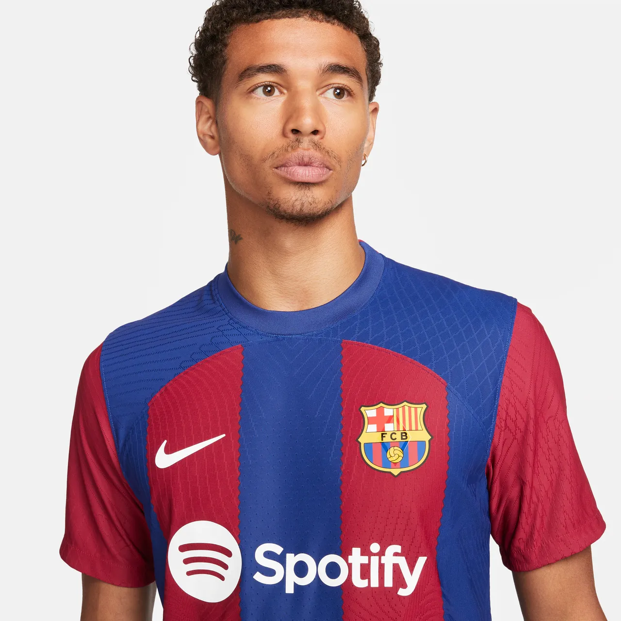 F.C. Barcelona 2023/24 Match Home Men's Nike Dri-FIT ADV Football Shirt - Blue - Polyester