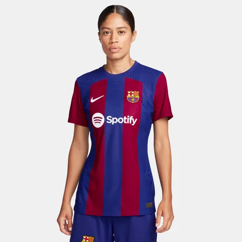 F.C. Barcelona 2023/24 Match Home Women's Nike Dri-FIT ADV Football Shirt - Blue - Polyester