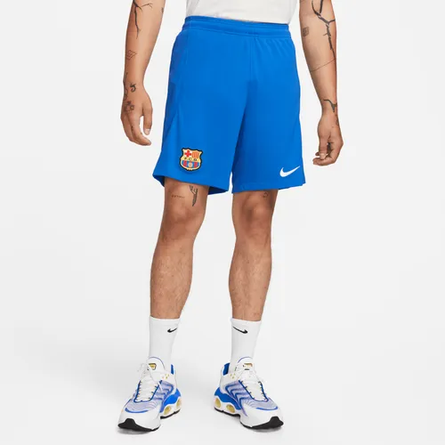 F.C. Barcelona 2023/24 Stadium Away Men's Nike Dri-FIT Football Shorts - Blue - Polyester