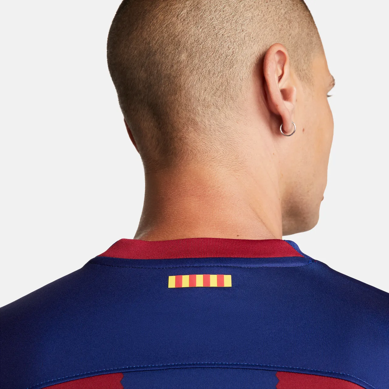 F.C. Barcelona 2023/24 Stadium Home Men's Nike Dri-FIT Football Shirt - Blue - Polyester