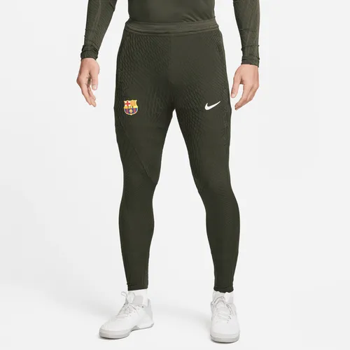 F.C. Barcelona Strike Elite Men's Nike Dri-FIT ADV Knit Football Pants - Green - Polyester