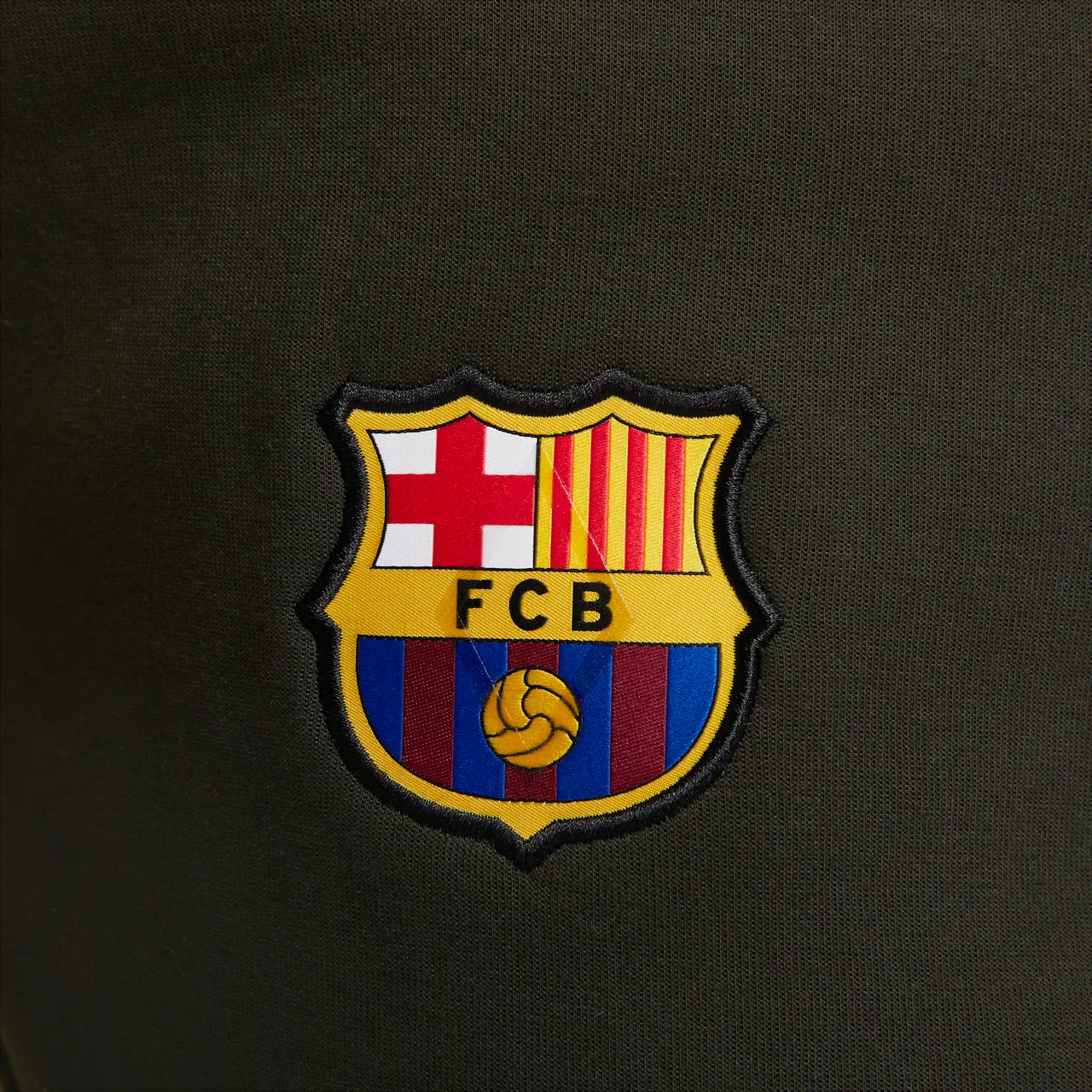 F.C. Barcelona Tech Fleece Men's Nike Joggers - Green - Cotton