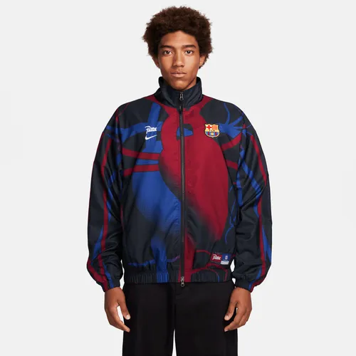 F.C. Barcelona x Patta Men's Nike Football Tracksuit Jacket - Black - Polyester