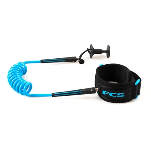 FCS Wrist Bodyboard Leash - Black & Blue