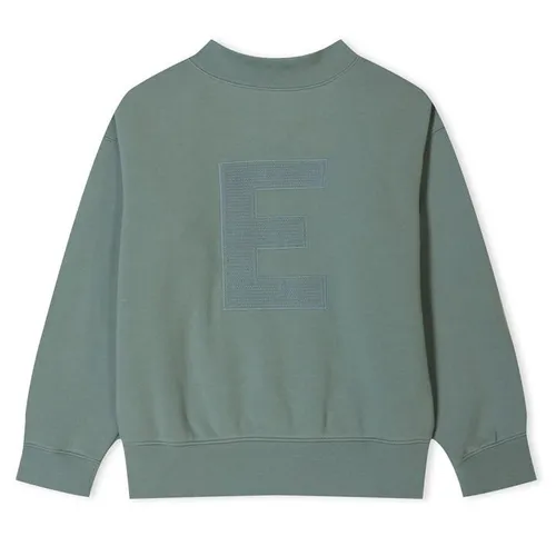 FEAR OF GOD ESSENTIALS Embroidered Crew Sweater Junior - Green