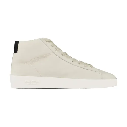 Fear Of God , High-Top Tennis Court Sneakers ,Beige male, Sizes: