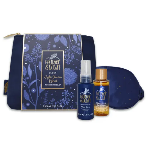 Feather and Down Night Garden Retreat Gift Set - Lavender