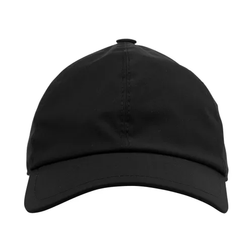 Fedeli , Black Baseball Hat with Rigid Visor ,Black male, Sizes: