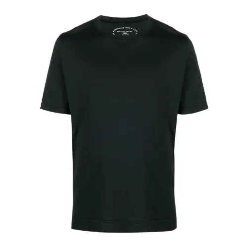 Fedeli , Black Extreme Jersey T-Shirt ,Black male, Sizes: