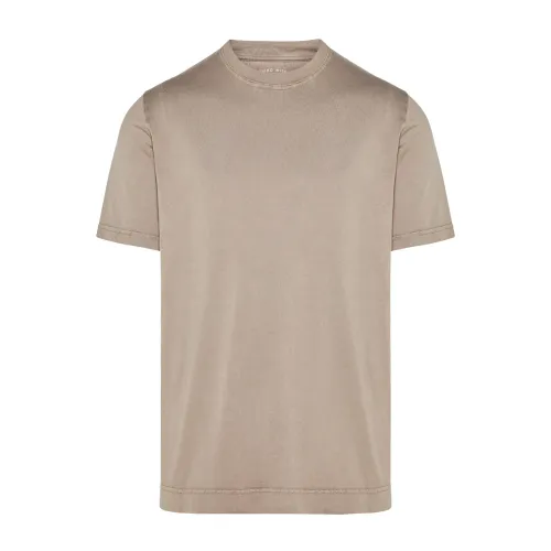 Fedeli , Extreme cotton t-shirt ,Beige male, Sizes: