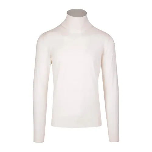 Fedeli , Fedeli Sweaters White ,White male, Sizes: