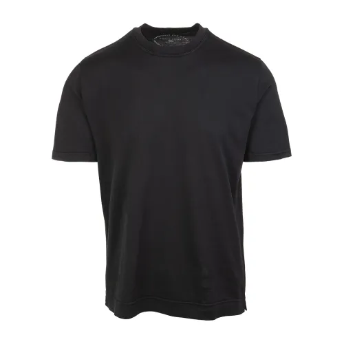 Fedeli , Fedeli T-shirts and Polos Black ,Black male, Sizes:
