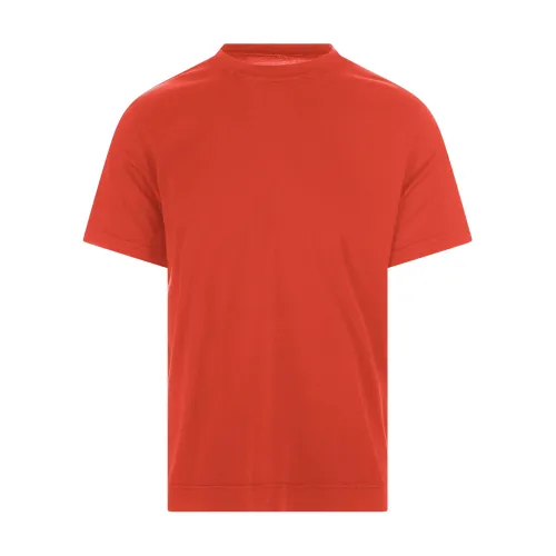 Fedeli , Fedeli T-shirts and Polos Orange ,Orange male, Sizes: