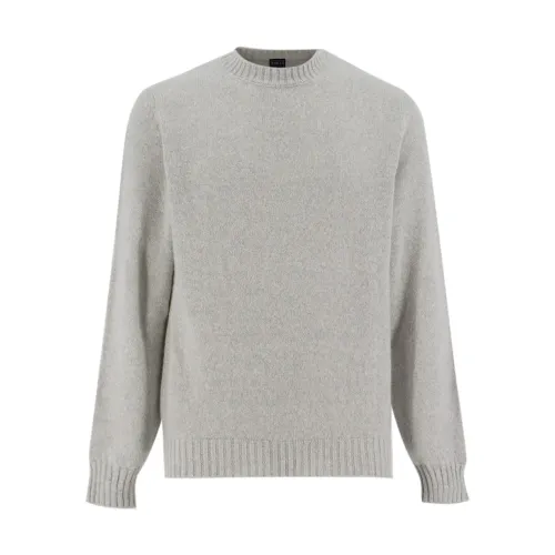 Fedeli , Men`s Clothing Knitwear 6 Aw23 ,Gray male, Sizes: