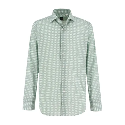 Fedeli , Men's Clothing Shirts C10236_12 Ss24 ,Multicolor male, Sizes: