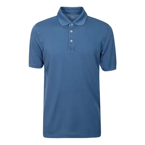 Fedeli , Polo Shirt ,Blue male, Sizes: