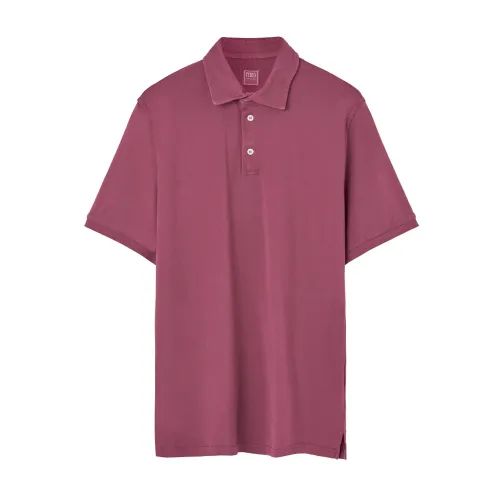 Fedeli , Polo Shirts ,Red male, Sizes: