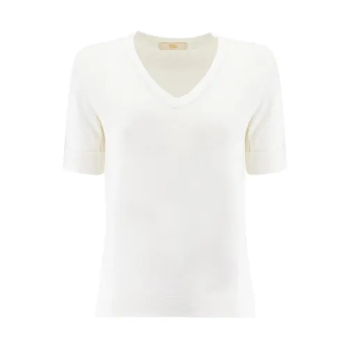Fedeli , T-shirt ,White female, Sizes: