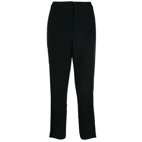 Federica Tosi , Fti23Pa169.0Ga0023 Cropped Trousers ,Black female, Sizes: