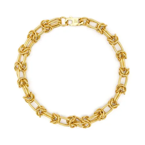 Federica Tosi , Golden Lace Cecile Jewelry Collection ,Yellow female, Sizes: ONE SIZE