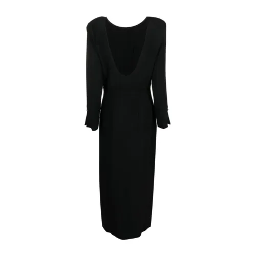 Federica Tosi , Long Dresses Fti23Ab056.0Ga0023, Dress 002 ,Black female, Sizes: