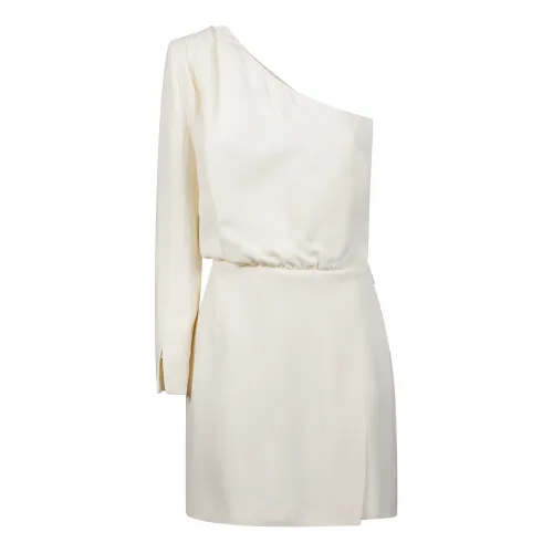 Federica Tosi , One-Shoulder Mini Dress ,White female, Sizes: