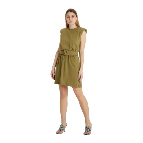 Federica Tosi , Short Dresses ,Green female, Sizes: